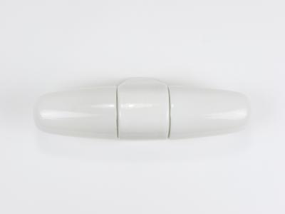 Wilhelm Wagenfeld Wilhelm Wagenfeld Bauhaus White Double Sconce Wall Light Germany 1950s