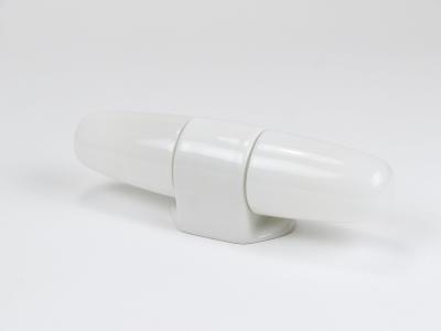 Wilhelm Wagenfeld Wilhelm Wagenfeld Bauhaus White Double Sconce Wall Light Germany 1950s