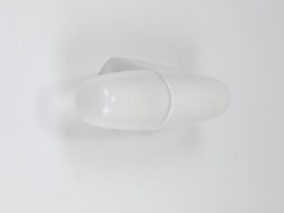 Wilhelm Wagenfeld Wilhelm Wagenfeld Bauhaus White Double Sconce Wall Light Germany 1950s