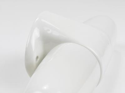 Wilhelm Wagenfeld Wilhelm Wagenfeld Bauhaus White Double Sconce Wall Light Germany 1950s