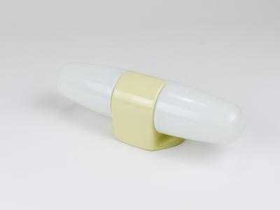 Wilhelm Wagenfeld Wilhelm Wagenfeld Bauhaus Yellow Double Sconce Wall Light Linder Germany 1950s