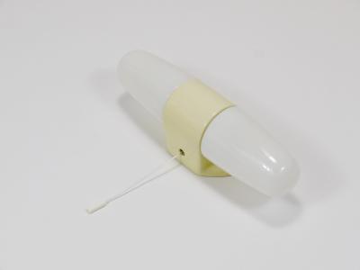 Wilhelm Wagenfeld Wilhelm Wagenfeld Bauhaus Yellow Sconce Double Wall Light Linder Germany 1950s