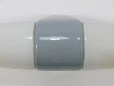 Wilhelm Wagenfeld Wilhelm Wagenfeld Gray Bauhaus Sconce Double Wall Light by Linder Germany 1950