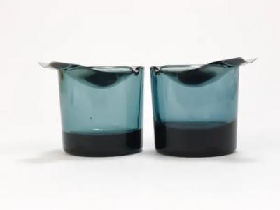 Wilhelm Wagenfeld Wilhelm Wagenfeld Midcentury Tourmaline Bauhaus Ashtray by WMF Germany 1960s