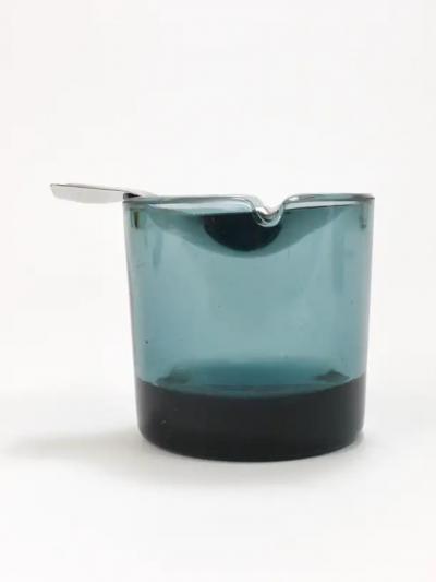Wilhelm Wagenfeld Wilhelm Wagenfeld Midcentury Tourmaline Bauhaus Ashtray by WMF Germany 1960s
