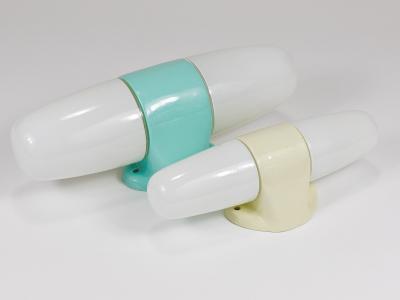 Wilhelm Wagenfeld XXL Wilhelm Wagenfeld Turquoise Bauhaus Sconce Double Wall Light Linder Germany