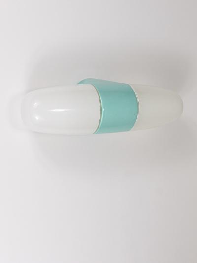 Wilhelm Wagenfeld XXL Wilhelm Wagenfeld Turquoise Bauhaus Sconce Double Wall Light Linder Germany