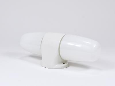 Wilhelm Wagenfeld XXL Wilhelm White Wagenfeld Bauhaus Sconce Double Wall Light by Linder Germany