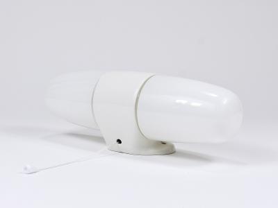 Wilhelm Wagenfeld XXL Wilhelm White Wagenfeld Bauhaus Sconce Double Wall Light by Linder Germany