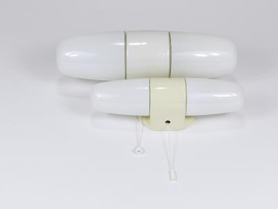 Wilhelm Wagenfeld XXL Wilhelm White Wagenfeld Bauhaus Sconce Double Wall Light by Linder Germany
