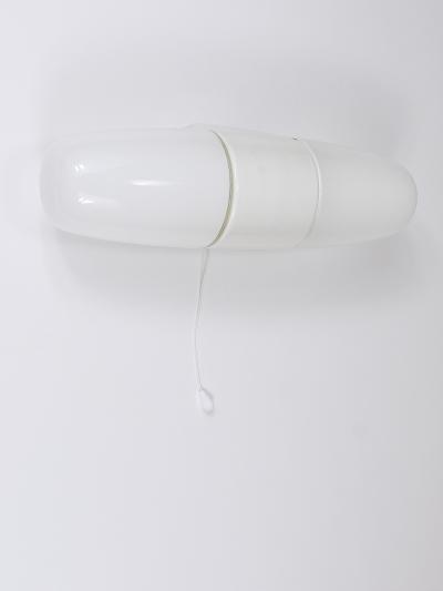 Wilhelm Wagenfeld XXL Wilhelm White Wagenfeld Bauhaus Sconce Double Wall Light by Linder Germany