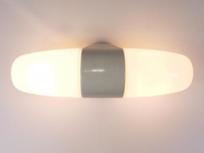 Wilhelm Wagenfeld XXL Wilhelm White Wagenfeld Bauhaus Sconce Double Wall Light by Linder Germany