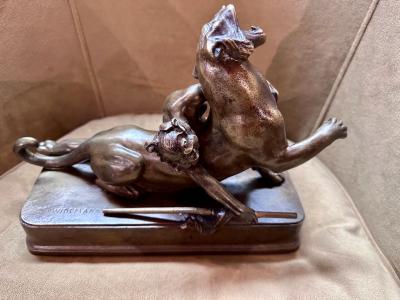 Wilhelm Widemann Wilhelm Widemann German Artist Bronze 1920s