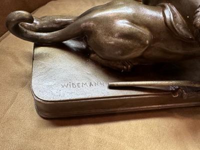 Wilhelm Widemann Wilhelm Widemann German Artist Bronze 1920s
