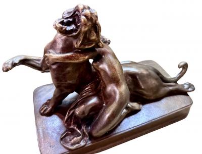Wilhelm Widemann Wilhelm Widemann German Artist Bronze 1920s