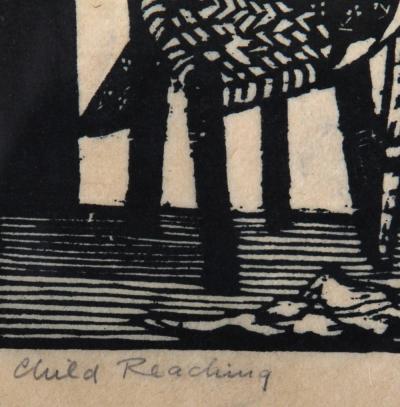 Will Barnet Child Reaching