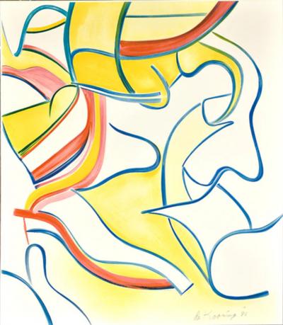 Willem De Kooning Quatre Lithographies by Willem DE KOONIN
