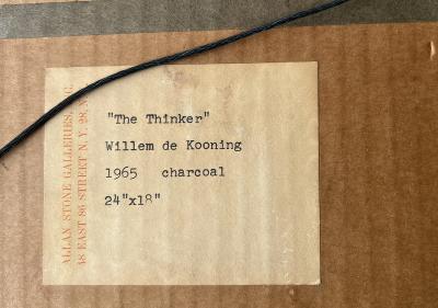 Willem De Kooning The Thinker