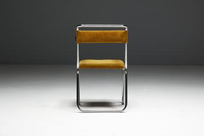 Willem Hendrik Gispen Diagonaalstoel Armchair by W H Gispen Netherlands circa 1930