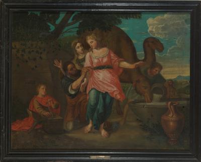 Willem Muys Classicizing Baroque Biblical Willem Muys Rebekka and Eli zer