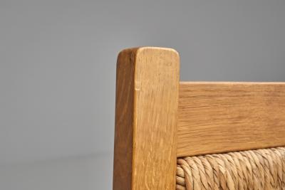 Willi Ohler Highback Wicker Armchair by Willi Ohler Germany First half of the 20th Century