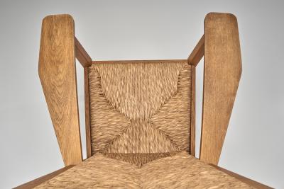 Willi Ohler Highback Wicker Armchair by Willi Ohler Germany First half of the 20th Century