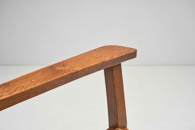 Willi Ohler Oak Worpsweder Armchair by Willi Ohler for Erich Schultz Germany 1920s