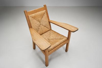Willi Ohler Pair of Wicker Armchairs by Willi Ohler Germany First half of the 20th Century