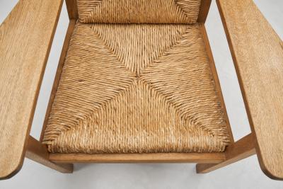 Willi Ohler Pair of Wicker Armchairs by Willi Ohler Germany First half of the 20th Century