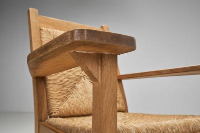 Willi Ohler Pair of Wicker Armchairs by Willi Ohler Germany First half of the 20th Century