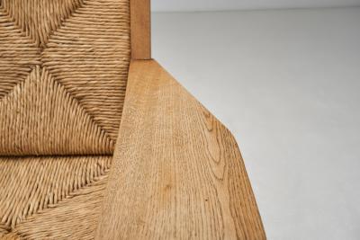 Willi Ohler Pair of Wicker Armchairs by Willi Ohler Germany First half of the 20th Century