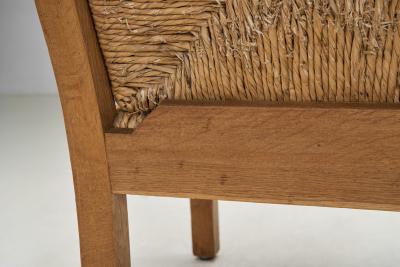 Willi Ohler Pair of Wicker Armchairs by Willi Ohler Germany First half of the 20th Century