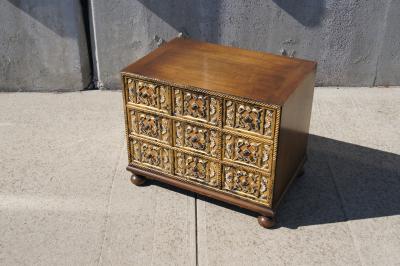 William A Berkey Furniture Co Small Walnut Dresser by William A Berkey Furniture for Widdicomb