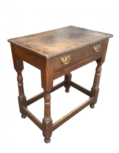 William And Mary Oak Tavern Table