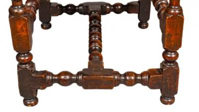 William And Mary Oak Tavern Table