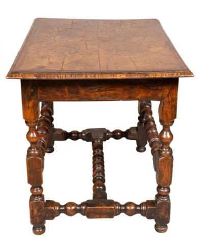 William And Mary Oak Tavern Table