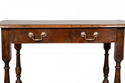 William And Mary Oak Tavern Table