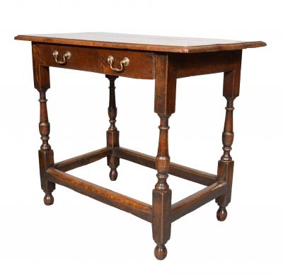 William And Mary Oak Tavern Table