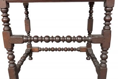 William And Mary Oak Tavern Table