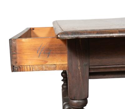 William And Mary Oak Tavern Table