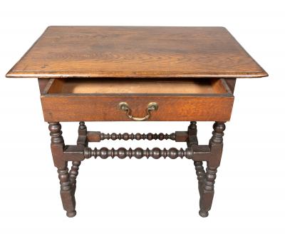 William And Mary Oak Tavern Table