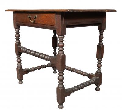 William And Mary Oak Tavern Table