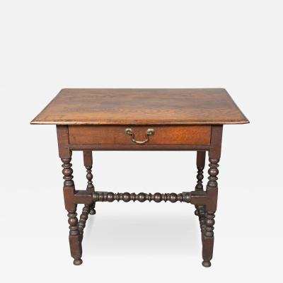 William And Mary Oak Tavern Table