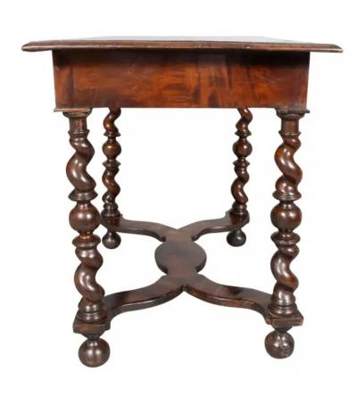 William And Mary Oyster Veneer Table