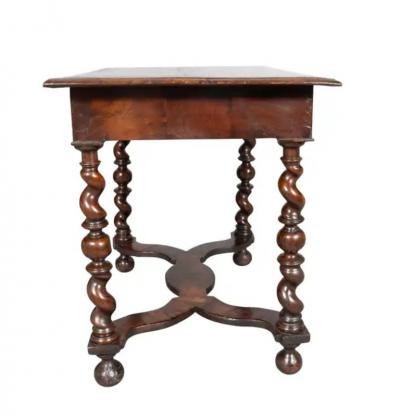 William And Mary Oyster Veneer Table