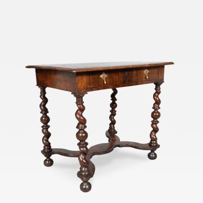 William And Mary Oyster Veneer Table