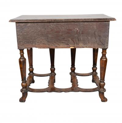 William And Mary Walnut Side Table
