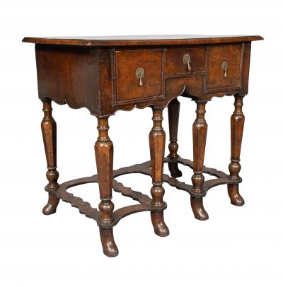William And Mary Walnut Side Table