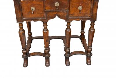 William And Mary Walnut Side Table