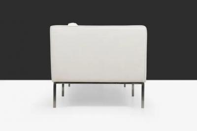 William Armbruster Pair of William Armbruster Monumental Five Seat Sofas in Chase Manhattan NYC